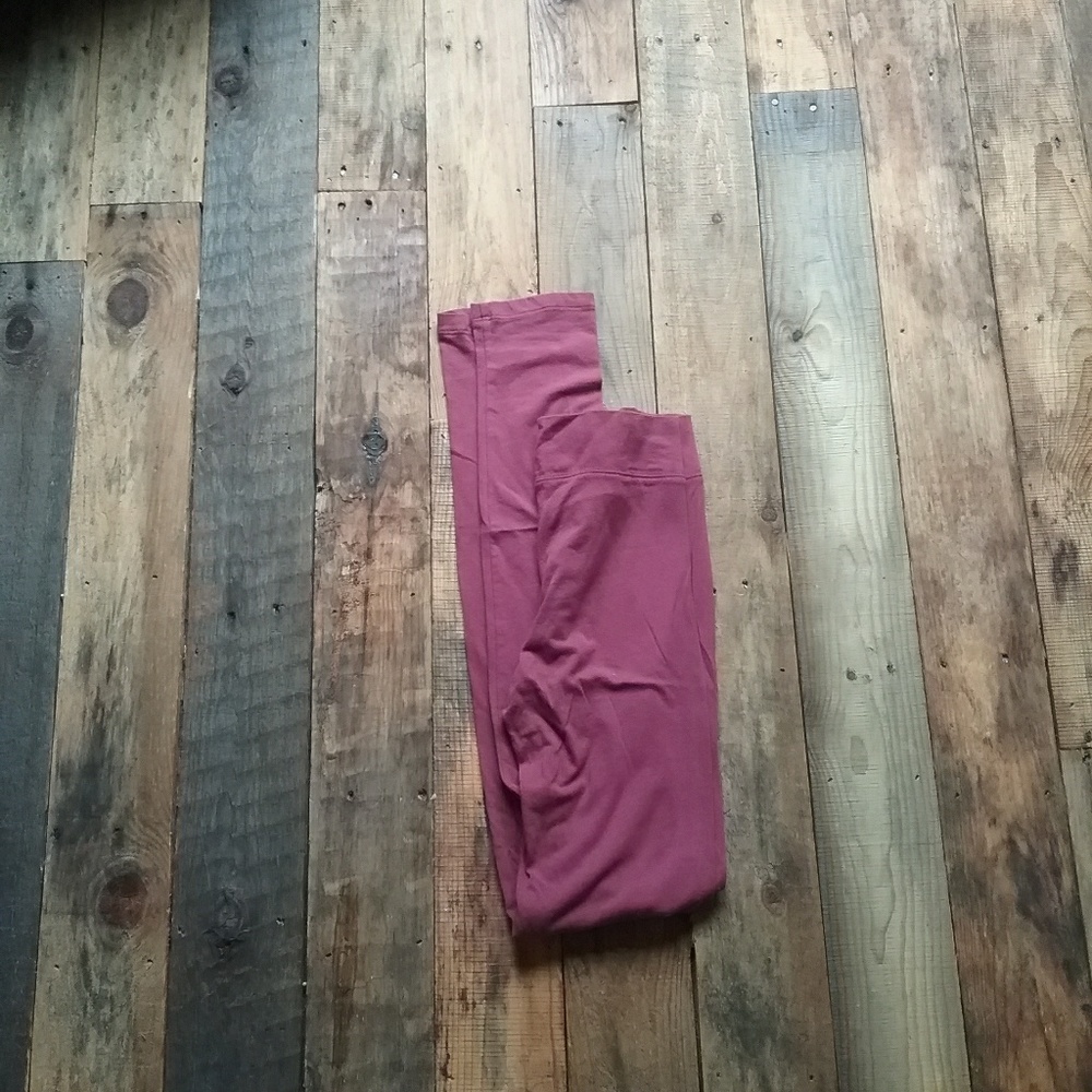Wet seal leggings. Maroon